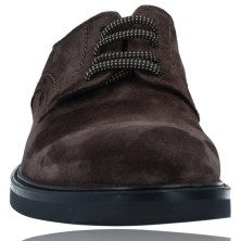 Calzados Vesga Zapatos Blucher de Piel con cordones para Hombres de Luis Gonzalo 7945H color marrón foto 3