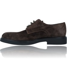 Calzados Vesga Zapatos Blucher de Piel con cordones para Hombres de Luis Gonzalo 7945H color marrón foto 5