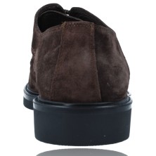 Calzados Vesga Zapatos Blucher de Piel con cordones para Hombres de Luis Gonzalo 7945H color marrón foto 7