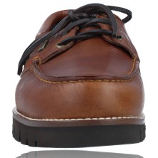 Calzados Vesga Zapatos Casual Náuticos de Piel Water Adapt para Hombres de Callaghan Freeport 50100 color cuero foto 3