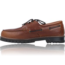 Calzados Vesga Zapatos Casual Náuticos de Piel Water Adapt para Hombres de Callaghan Freeport 50100 color cuero foto 5