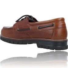 Calzados Vesga Zapatos Casual Náuticos de Piel Water Adapt para Hombres de Callaghan Freeport 50100 color cuero foto 6