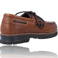 Calzados Vesga Zapatos Casual Náuticos de Piel Water Adapt para Hombres de Callaghan Freeport 50100 color cuero foto 8