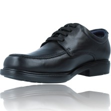 Calzados Vesga Zapatos con Cordones de Piel Water Adapt para Hombres de Callaghan 90600 Cedron color negro foto 4