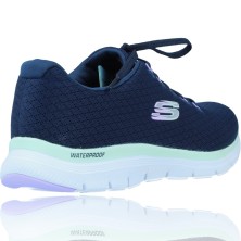 Calzados Vesga Zapatillas Deportivas Sneakers Casual Waterproof para Mujeres de Skechers 149298 Flex Appeal color marino foto 8