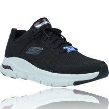 Calzados Vesga Zapatillas Deportivas Sneakers para Hombre de Skechers 232200 Arch Fit Titan color negro foto 2