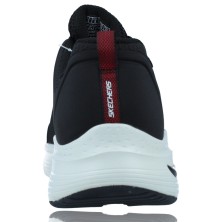 Calzados Vesga Zapatillas Deportivas Sneakers para Hombre de Skechers 232200 Arch Fit Titan color negro foto 7