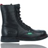 Lässige Lederstiefeletten für Damen von Kickers 814384 Meetckzip