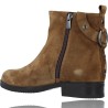 Casual Ankle Boots with Leather Heel for Women by Plumers 5137