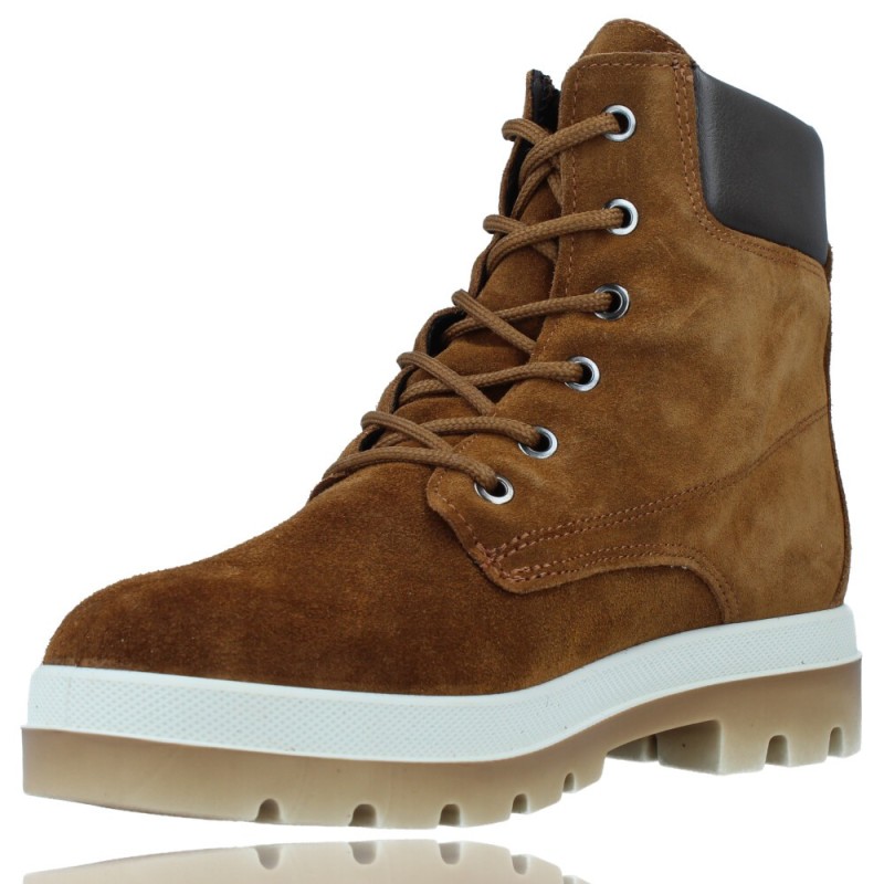 Botines Casual de Piel Gore-Tex GTX con Cordones para Mujer de Igi\u0026Co 81808