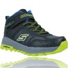 Casual Water Repellent Sports Ankle Boots for Boys by Skechers 403712L Fuse Tread