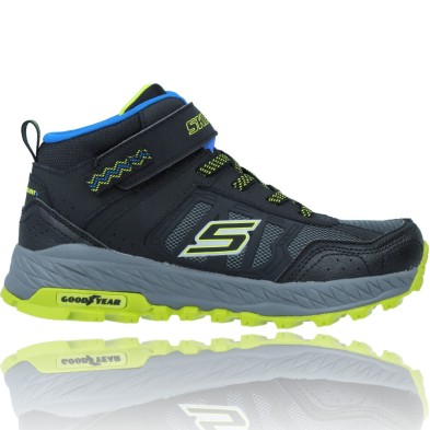 Casual Water Repellent Sports Ankle Boots for Boys by Skechers 403712L Fuse Tread