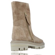 Calzados Vesga Botas Casual de Piel para Mujeres de Alpe 209811 color arena foto 8