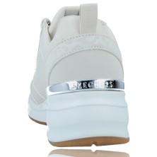 Calzados Vesga Zapatillas Deportivas Casual para Mujeres de Skechers 155616 Billion color blanco foto 7