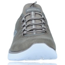 Calzados Vesga Zapatillas Deportivas Casual para Mujeres de Skechers Summits 149200 color gris foto 3