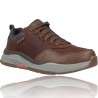 Zapatos Casual de Piel Waterproof para Hombres de Skechers 210021 Benago
