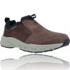 Zapatos Casual Slip-On de Piel Water Repellent para Hombres de Skechers 237282 Oak Canyon