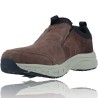 Zapatos Casual Slip-On de Piel Water Repellent para Hombres de Skechers 237282 Oak Canyon