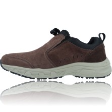 Calzados Vesga Zapatos Casual Slip-On de Piel Water Repellent para Hombres de Skechers 237282 Oak Canyon color marrón foto 5