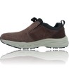Skechers Men&#39;s Water Repellent Leather Slip-On Casual Shoes 237282 Oak Canyon