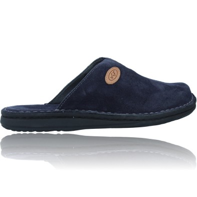 Zapatillas de Casa Piel Pantuflas para Hombres de 2307-36728
