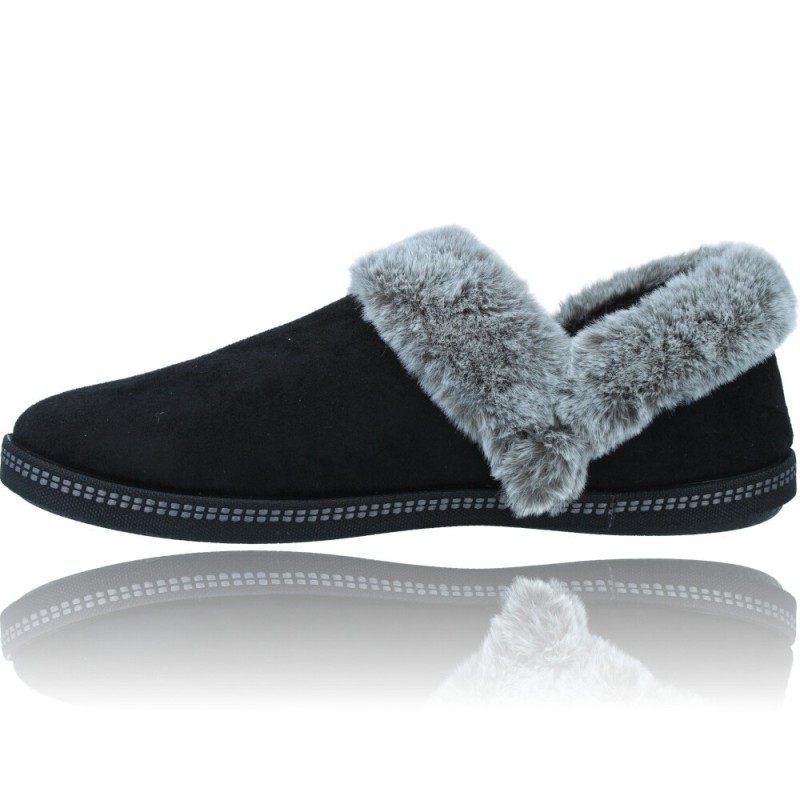 Zapatillas de Casa Veganas para Mujeres de Skechers 167219 Cozy Campfire