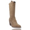 Botas Tejanas o Camperas de piel para Mujeres de Patricia Miller 5140