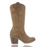 Botas Tejanas o Camperas de piel para Mujeres de Patricia Miller 5140
