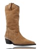 Lässiger Camper oder texanischer Lederstiefel für Damen von Calzados Vesga 12418