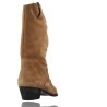 Lässiger Camper oder texanischer Lederstiefel für Damen von Calzados Vesga 12418