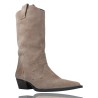 Casual Camper as or Texan Leather Boots for Women from Calzados Vesga 12418