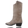 Lässiger Camper oder texanischer Lederstiefel für Damen von Calzados Vesga 12418