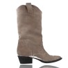 Lässiger Camper oder texanischer Lederstiefel für Damen von Calzados Vesga 12418