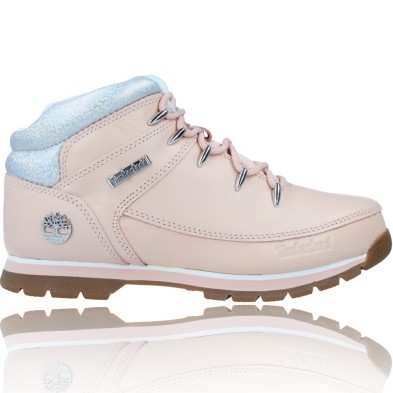 Botas Casual Cordones de piel para Mujeres de Timberland Euro Sprint Mid  Hiker 0A2GSC