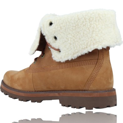 Botas Casual de Piel para Mujeres con Borreguito para Mujeres de Timberland  Courma Kid 0A2MJW