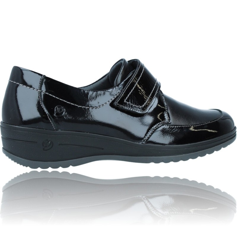 Zapatos Casual con Velcro para Mujer de Suave 3604