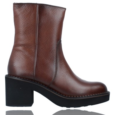 Botines Casual de Piel para Mujeres de Luis Gonzalo 5220M