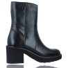 Casual Leather Ankle Boots for Women by Luis Gonzalo 5220M