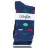 Callaghan Men&#39;s Antimicrobial Polka Dot Socks Model 14