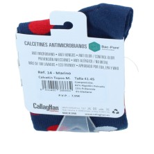 Calzados Vesga Calcetines Antimicrobianos Con Topos Para Hombre De Callaghan Modelo 14 color marino foto 5