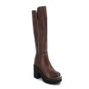 Casual Leather Boot for Women by Luis Gonzalo 5218M