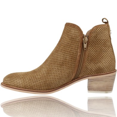 Botines Cowboy Camperos de Piel para Mujer de Alpe 2238