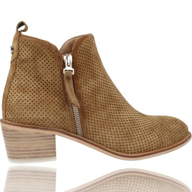 Botines Cowboy Camperos de Piel para Mujer de Alpe 2238