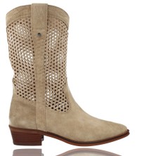 Camper Leather Cowboy Boots...