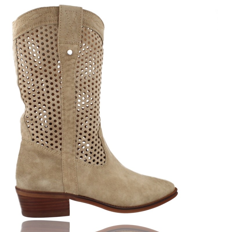 Botas Cowboy Piel para Mujer Alpe 2245