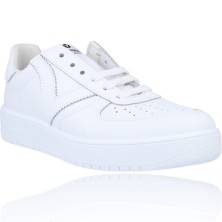 Calzados Vesga Zapatillas Deportivas Bambas de Piel para Mujer de Victoria Madrid 1258200 Blanco foto 2