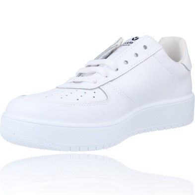 Calzados Vesga Zapatillas Deportivas Bambas de Piel para Mujer de Victoria Madrid 1258200 Blanco foto 1