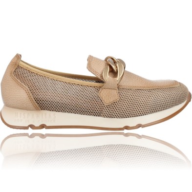 Zapatos Casual Mocasín para Mujeres en Piel de Hispanitas Kaira HV221799