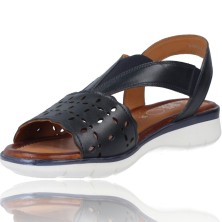 Calzados Vesga Sandalias Casual de Piel para Mujeres de Ara Shoes 12-23616 Kreta azul foto 4