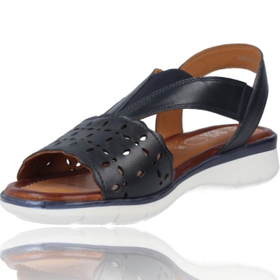 Lässige Ledersandalen für Damen von Ara Shoes 12-23616 Kreta